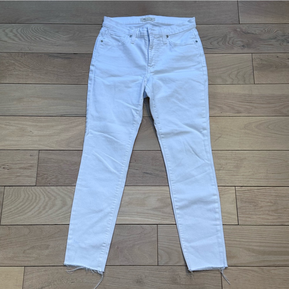 Zara White Skinny Jeans for Women